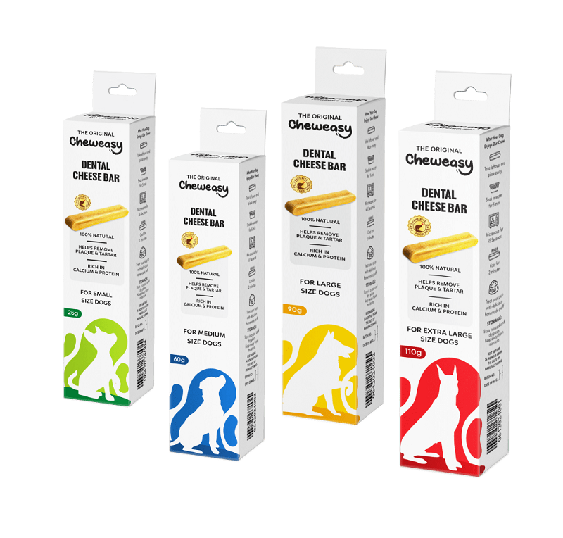 Cheweasy Dental Chew Bars - Himalayan Yak Chew