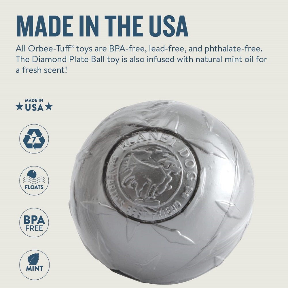 Orbee Tuff Diamond Plate Ball