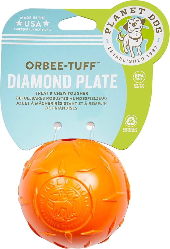 Orbee Tuff Diamond Plate Ball