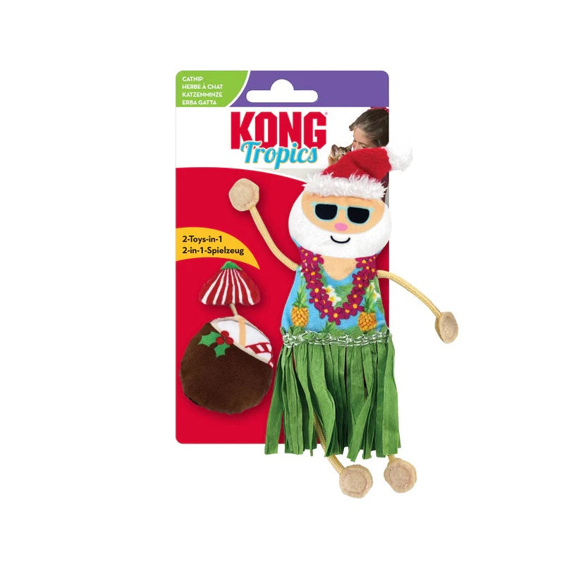 Kong Xmas Cat Holiday Tropics Santa