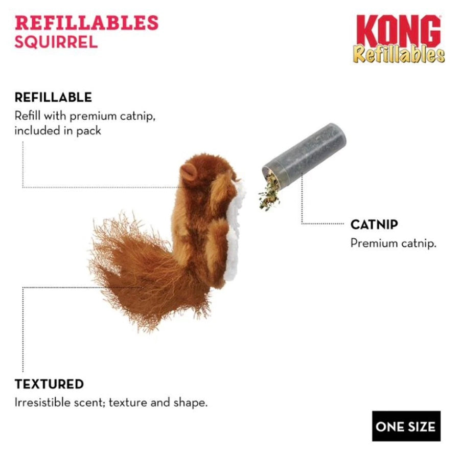 Kong Refillables Squirrel