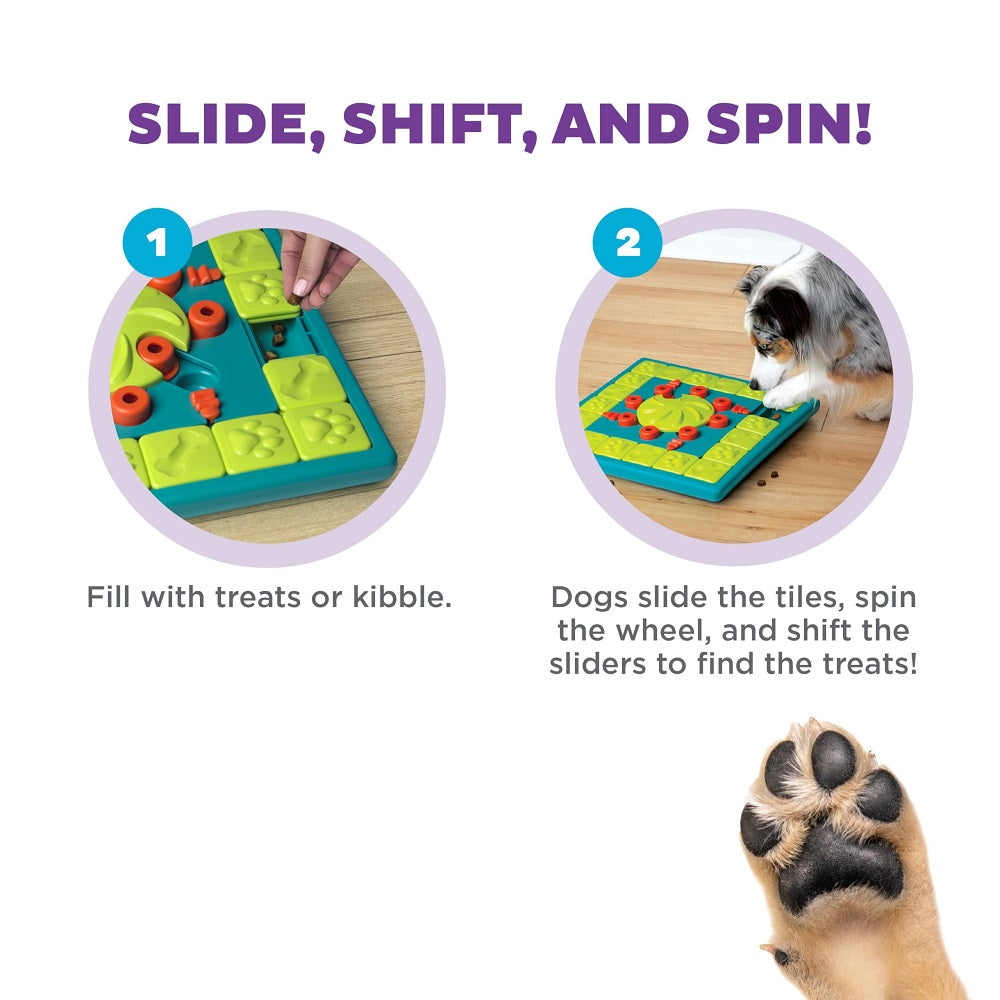 Dog Multi Puzzle - Interactive Treat Puzzle Feeder – Level 4