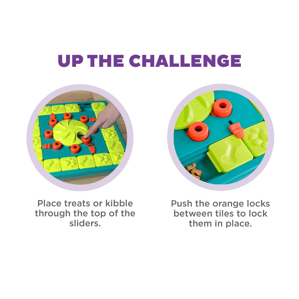 Dog Multi Puzzle - Interactive Treat Puzzle Feeder – Level 4