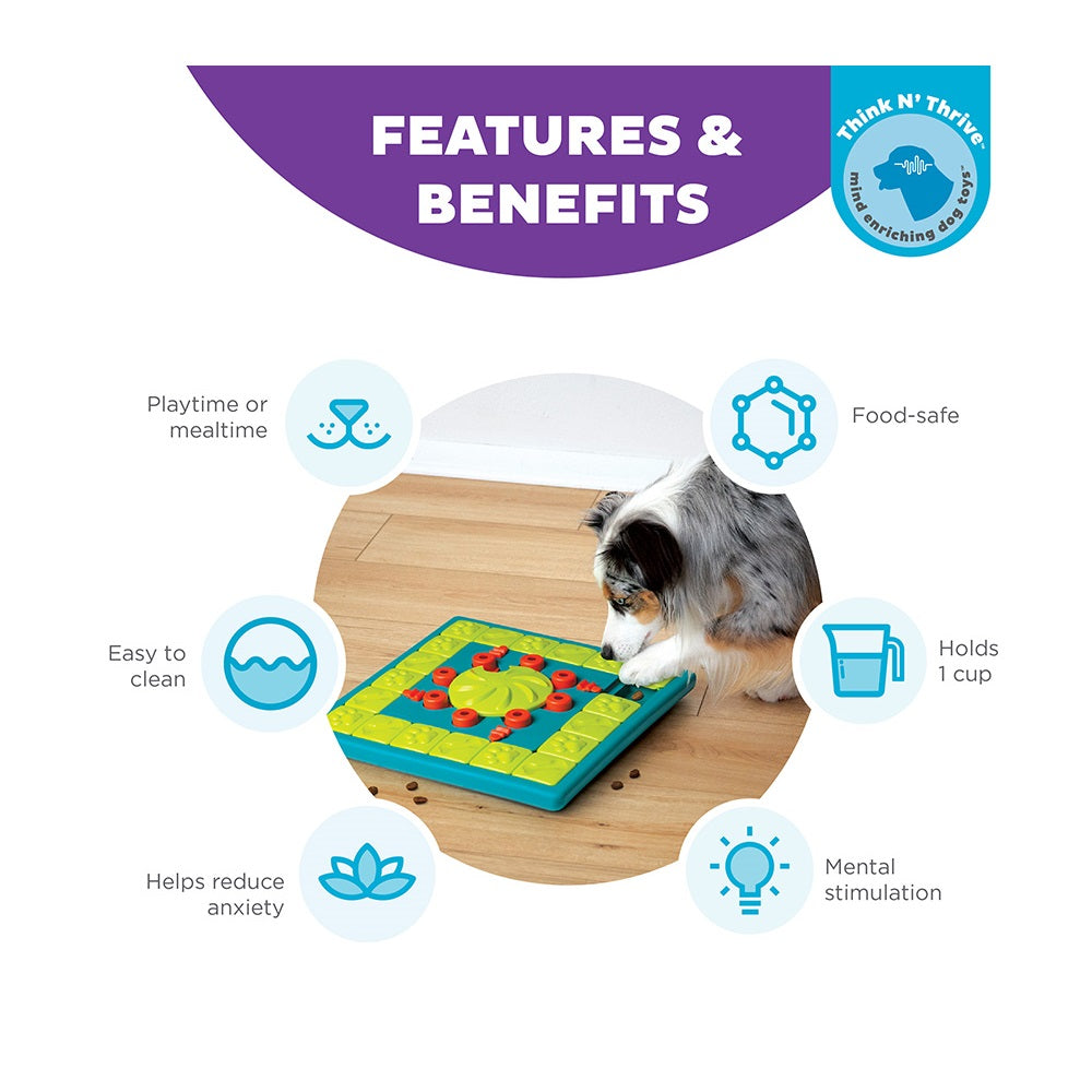 Dog Multi Puzzle - Interactive Treat Puzzle Feeder – Level 4