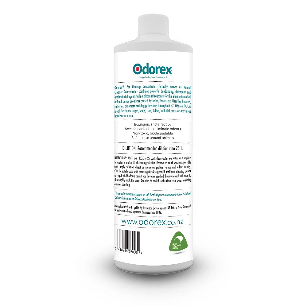 Odorex Pet Cleanup Concentrate - 1 litre