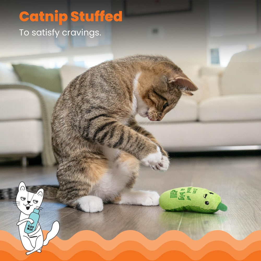 Catstages Crunchy Pickle – It’s a big Dill