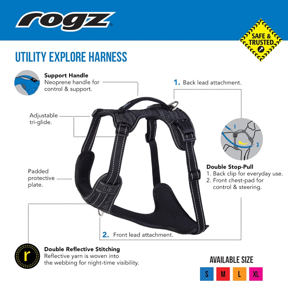 Rogz Explore Harness - Save 25%