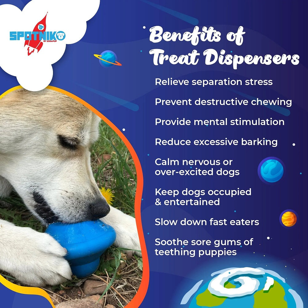 Soda Pup Spotnik Flying Saucer Treat Dispenser