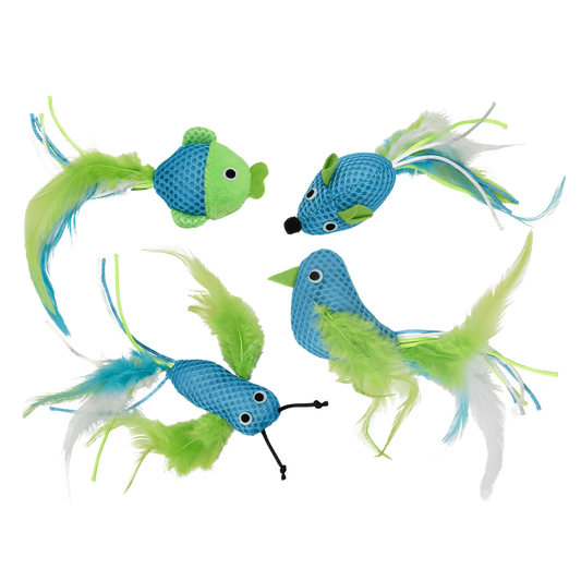 Feline Clean Mint Animal (assorted) 14cm