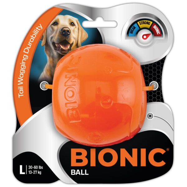 BIONIC BALL – Durable Dog Toy for Power Chewers
