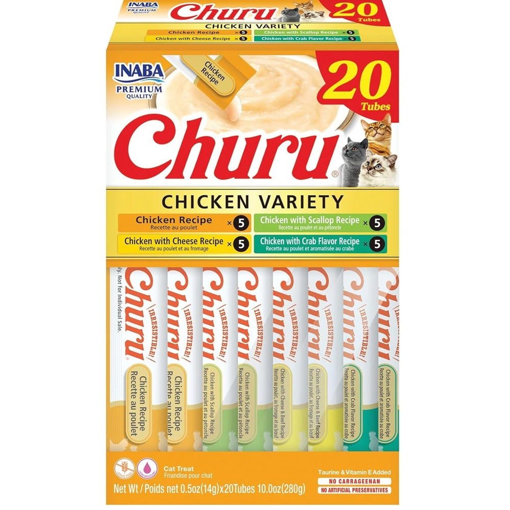 Churu Chicken Variety Box (20 tubes)