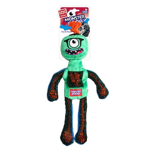 GiGwi Monster Rope Plush Dog Toy