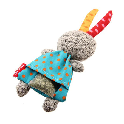 GiGwi Refillable Catnip Toy - Bear or Rabbit
