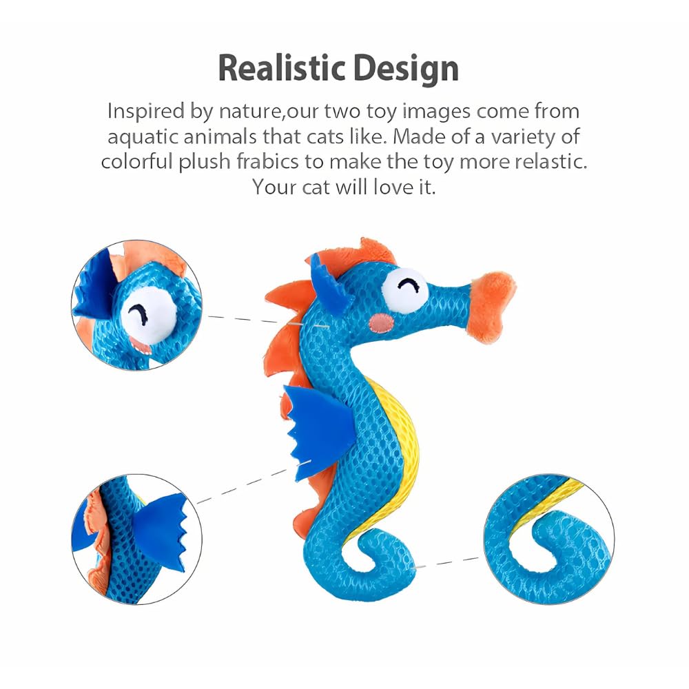 GiGwi Dental Mesh Seahorse