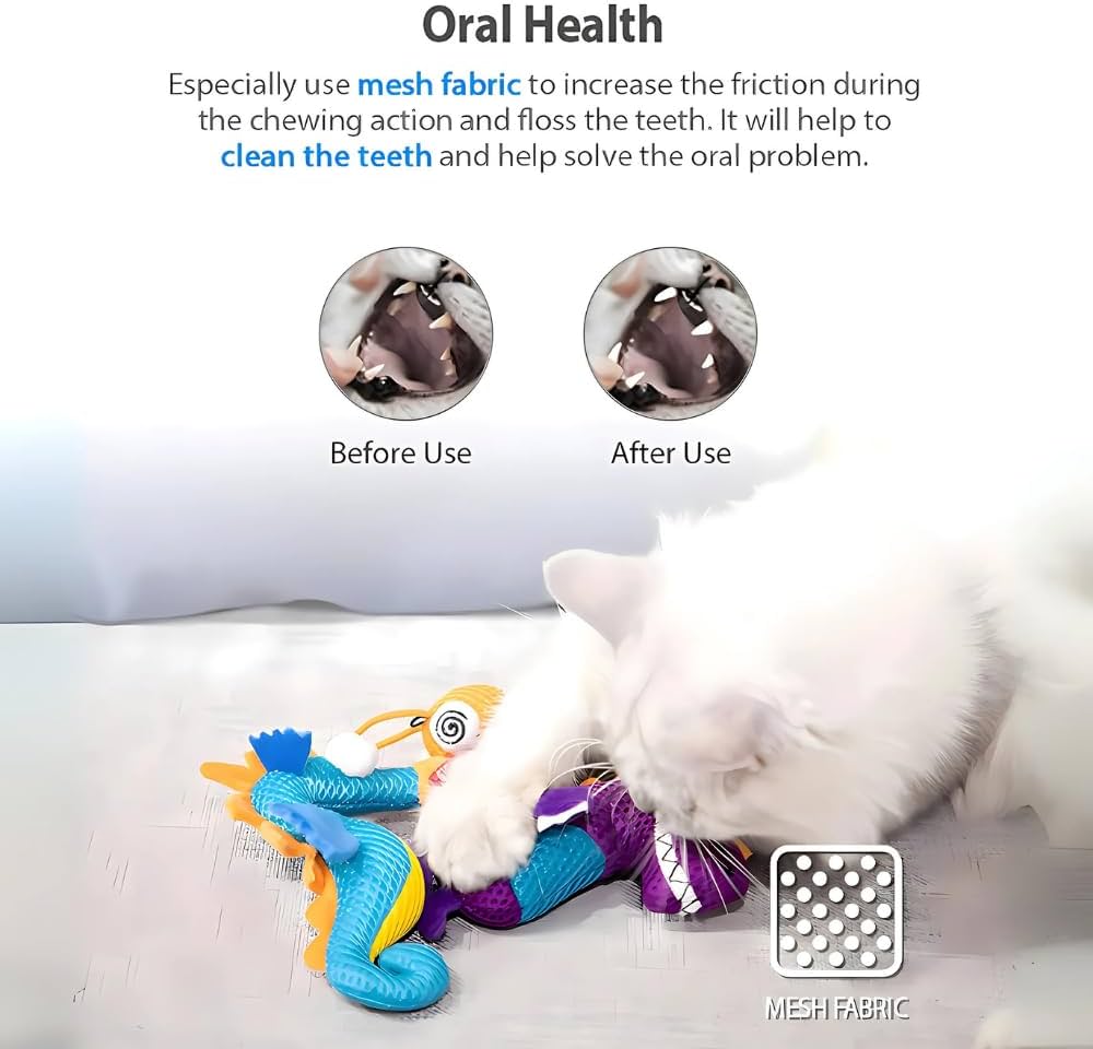 GiGwi Dental Mesh Seahorse