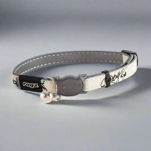Rogz GlowCat Collar - Jumping Cats "Glow in the Dark"