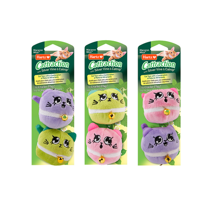 Hartz Cattraction Macaron Mice Cat Toy