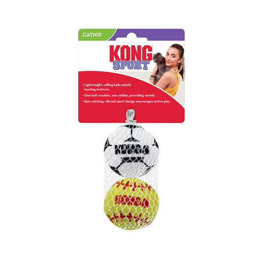 Kong Sports Fetch Balls For Cats