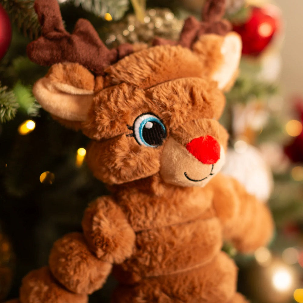 KONG Holiday Shakers Crumples Reindeer (Jumbo)