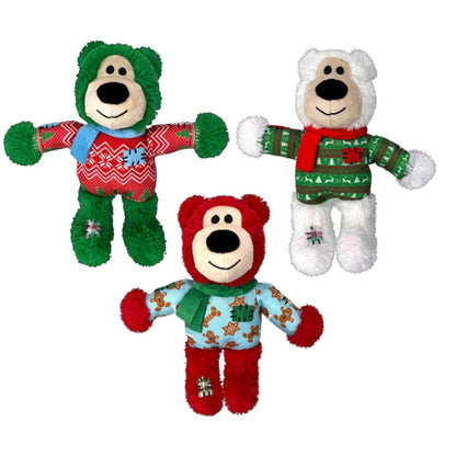 KONG Holiday Wild Knots Bear