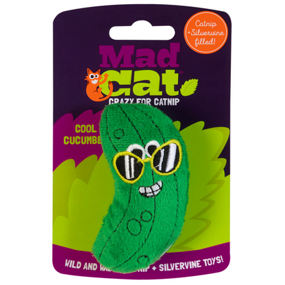 Mad Cat Cool Cucumber Catnip & Silvervine Cat Toy
