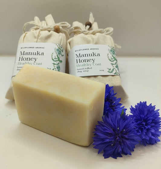 Manuka Honey Dog Soap Bar - Healthy Coat