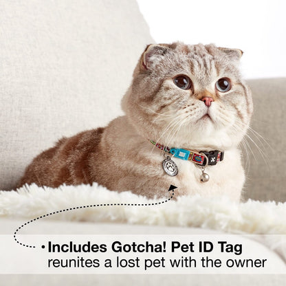 Gotcha! Smart ID Cat Collar - Mykonos