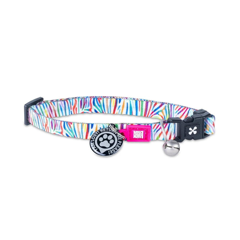 Magic Gotcha Gotcha! Smart ID Cat Collar - Magic Zebra – Felix 'n Fido