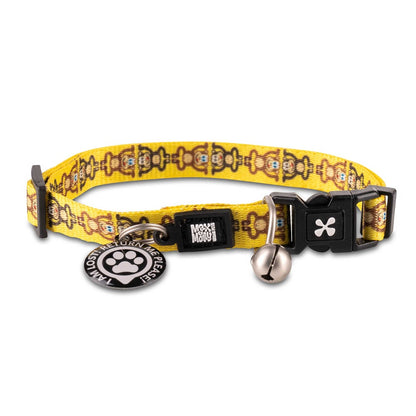 Gotcha! Smart ID Cat Collar - Monkey Maniac