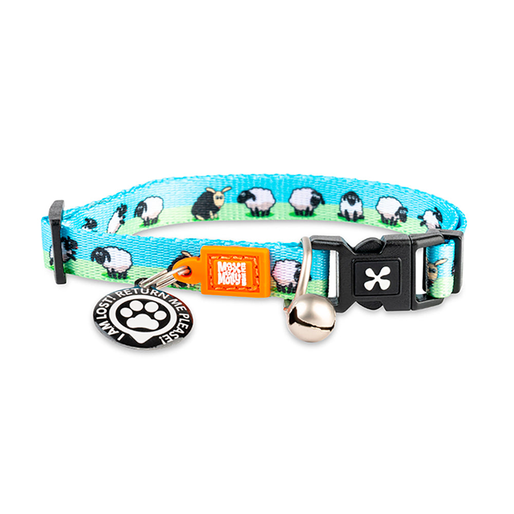 "Black Sheep" - Smart ID Cat Collar