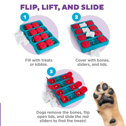 Dog Brick – Interactive Treat Puzzle Toy