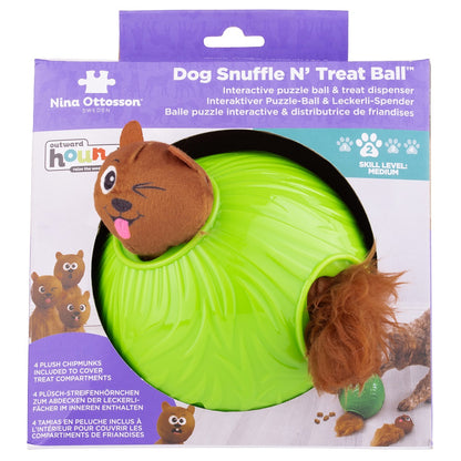 Nina Ottosson Dog Snuffle N’ Treat Interactive Puzzle Ball