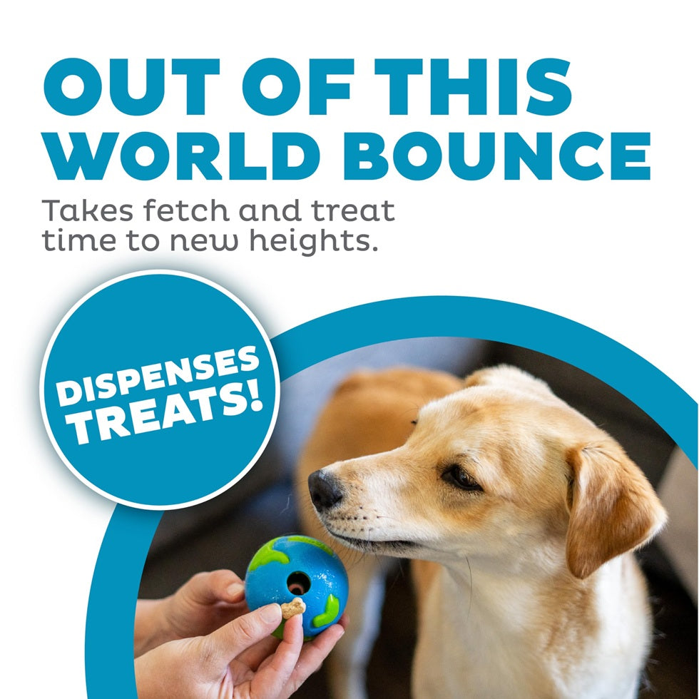 Orbee-Tuff Planet Ball Treat-Dispensing Dog Toy, Medium
