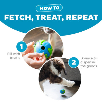 Orbee-Tuff Planet Ball Treat-Dispensing Dog Toy, Medium