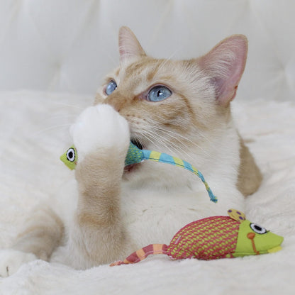 Petstages Catnip Chew Mice
