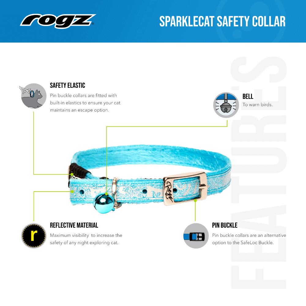 Rogz Sparklecat Collar