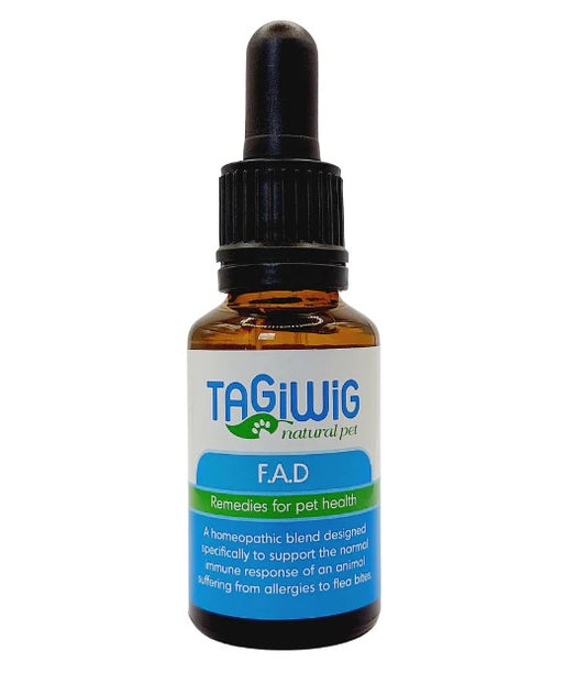 Tagiwig Homeopathic Remedy FAD Flea Allergy Dermatitis 25ml