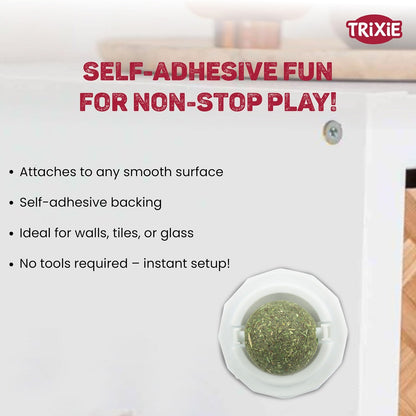 Trixie Catnip Ball With Holder