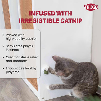 Trixie Catnip Ball With Holder