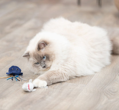 Trixie Marine Animals With Catnip Assorted 5-8cm