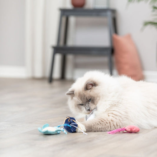 Trixie Marine Animals With Catnip Assorted 5-8cm