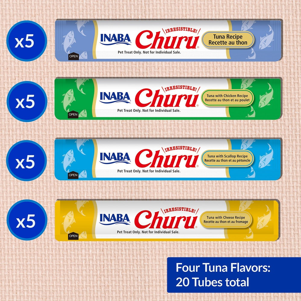 Churu Tuna Variety Box (20 tubes)