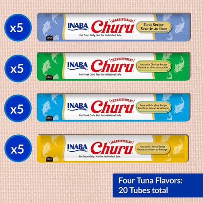 Churu Tuna Variety Box (20 tubes)