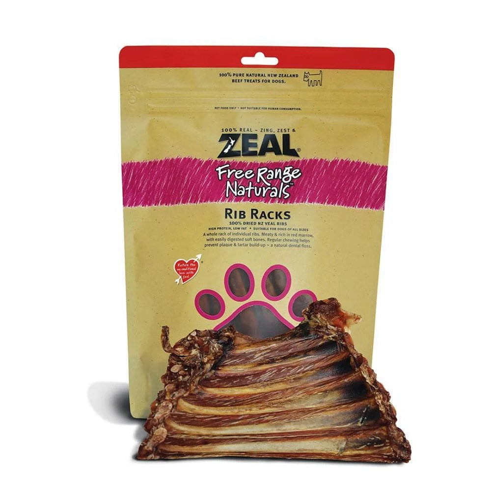 Veal Rib Racks Free Range Zeal 150gm – Felix 'n Fido