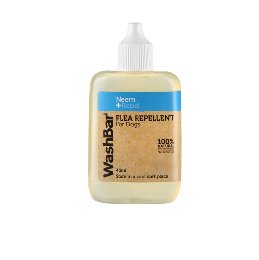 100% Natural Flea Repellent for Dogs by WashBar
